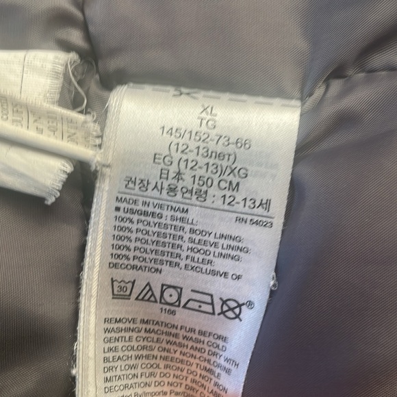 GAP PARKA size XL kids blue - Picture 10 of 10